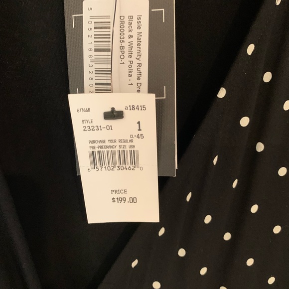 Isabella Oliver Issie Maternity Ruffle Dress - Picture 9 of 12